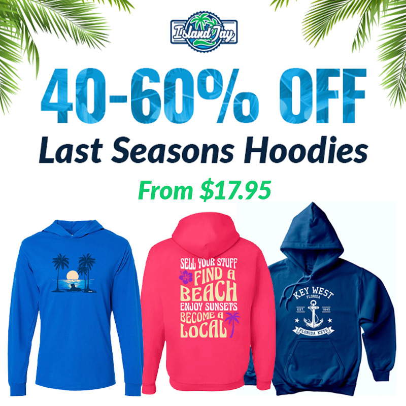 🔥 40-60% Off Beach Hoodies - Island Jay